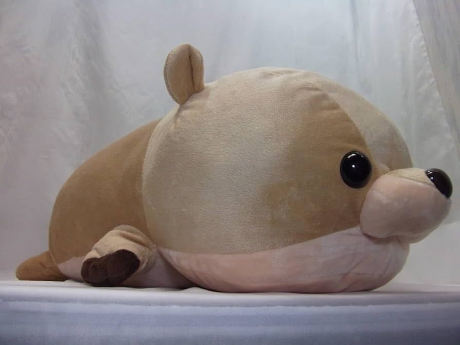 新品　カワウソ兄弟ぬいぐるみ　ＢＩＧ　うーちゃん Amazon.co.jp: カワウソ 兄弟 ぬいぐるみ BIG うーちゃん : おもちゃ